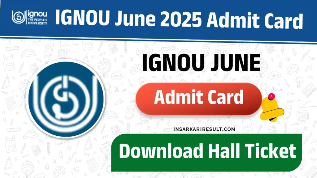 IGNOU Admit Card
