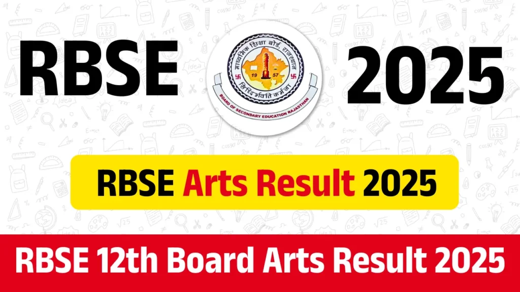 RBSE Arts Result 2025 inSarkari Result